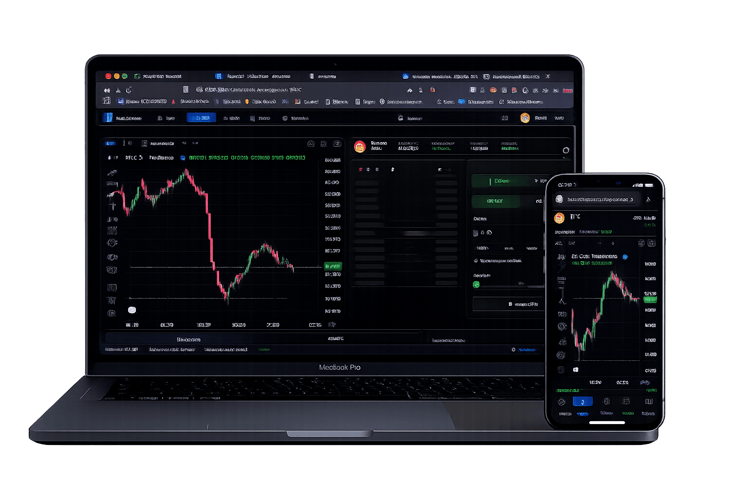 取引画面モック